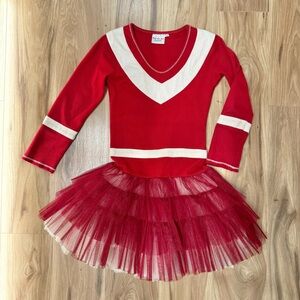 Ooh! La, La! Couture Red and Cream Dress